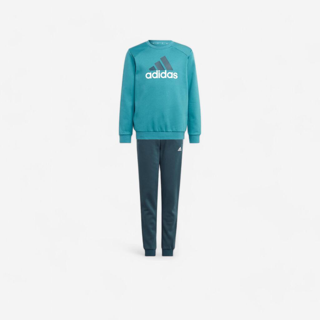 ADIDAS Trainingsanzug Kinder petrol/schwarz